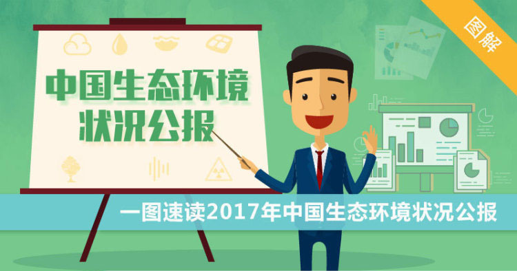 一圖速讀2017中國生態環境狀況公報