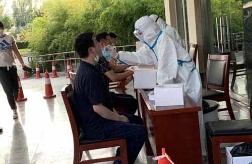 助力疫情防控 公司組織全員進行核酸檢測